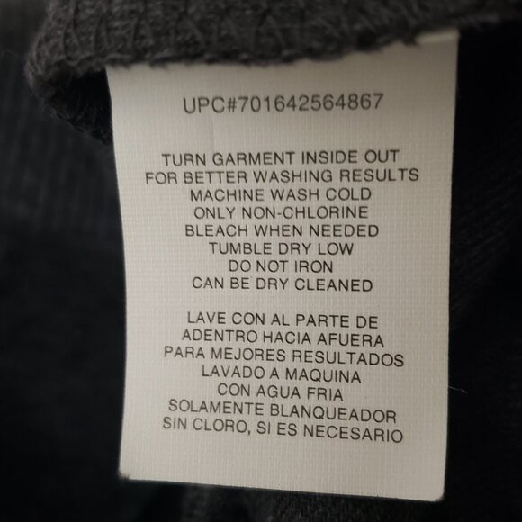 Jones New York Sport Velour Jacket Sweatshirt Large Gray Full Zip Pockets - Picture 10 of 12